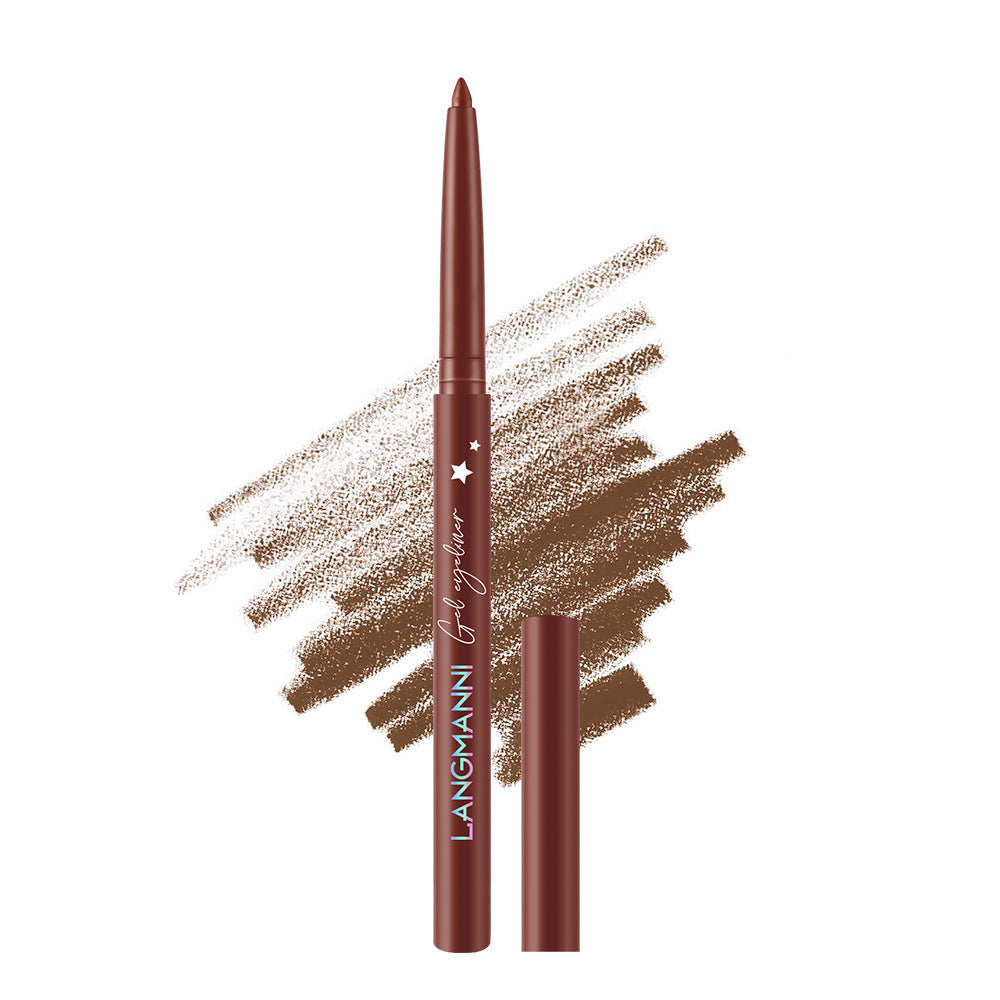Langmanni Automatic Rotation Eyeliner Waterproof And Durable Not Easy To Smudge