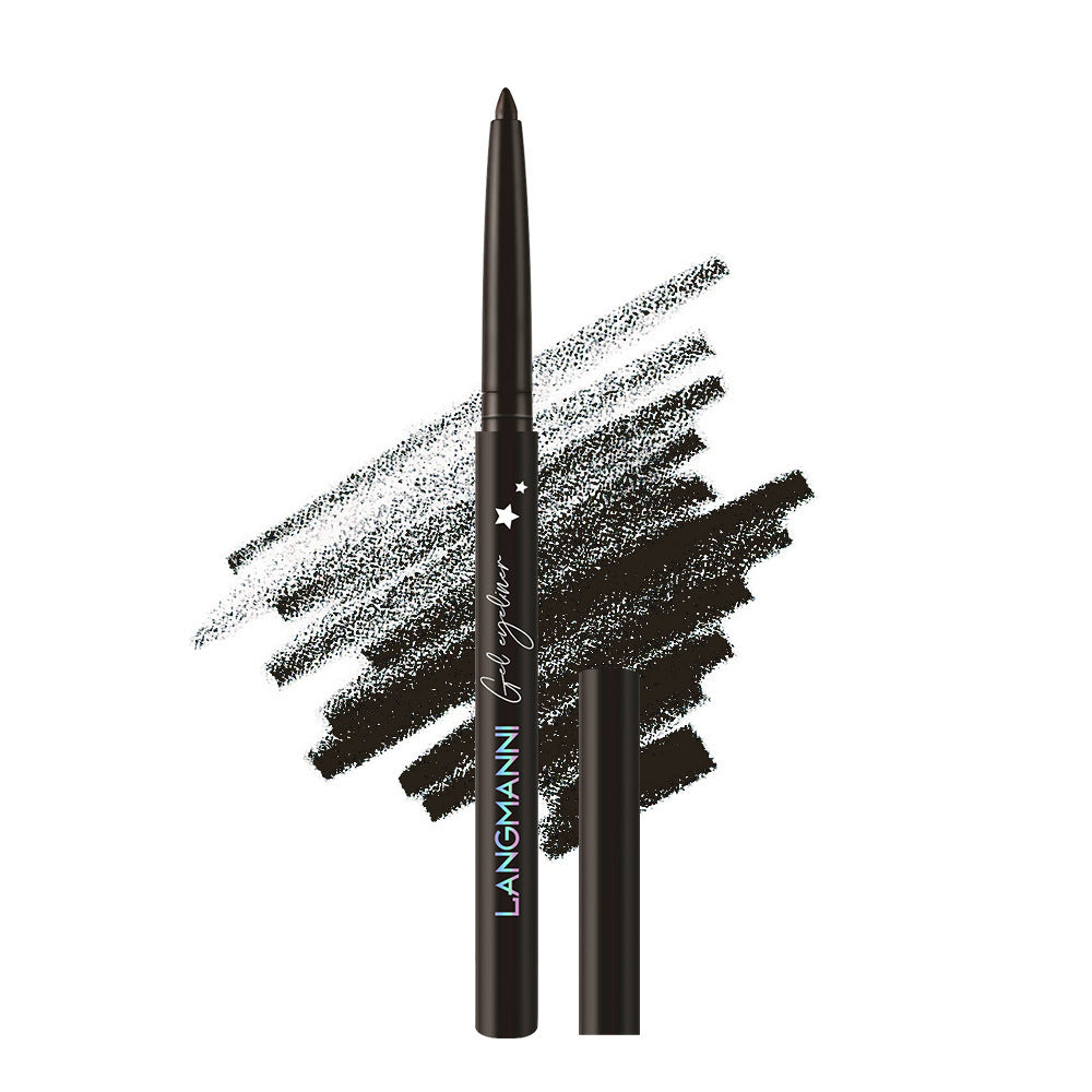 Langmanni Automatic Rotation Eyeliner Waterproof And Durable Not Easy To Smudge